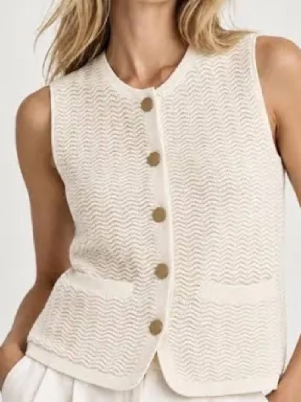 Rag & Bone Vivi Knit Sweater Vest NWT